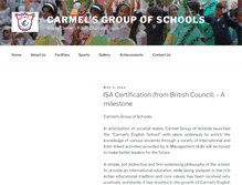Tablet Screenshot of carmel-trust.org